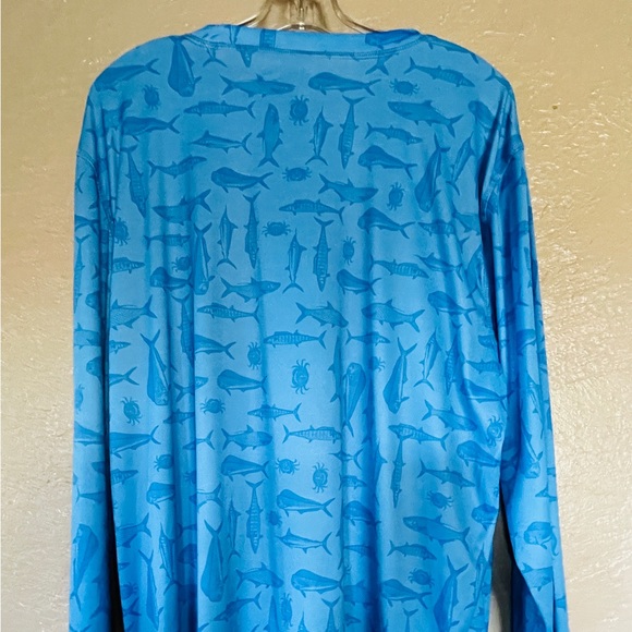 REEL LIFE NWOT Sun UV Protective FISHING SHIRT XXL - Picture 3 of 8
